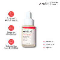 OneSkin Timeless Treat Retinol 0.5% Vitamin B3 1% Argan Oil Serum 30ml - image 2