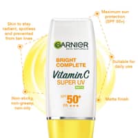 Garnier Bright Complete Vitamin C Super UV Matte SPF 50 30ml - image 6