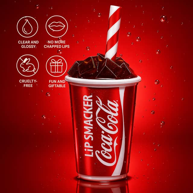 Lip Smacker Lip Gloss for Kids Coca Cola Original Glass