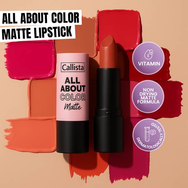 Callista All About Color Matte Lipstick