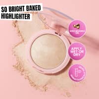 Callista So Bright Baked Highlighter - 01 Snowy Glowy Light - image 2