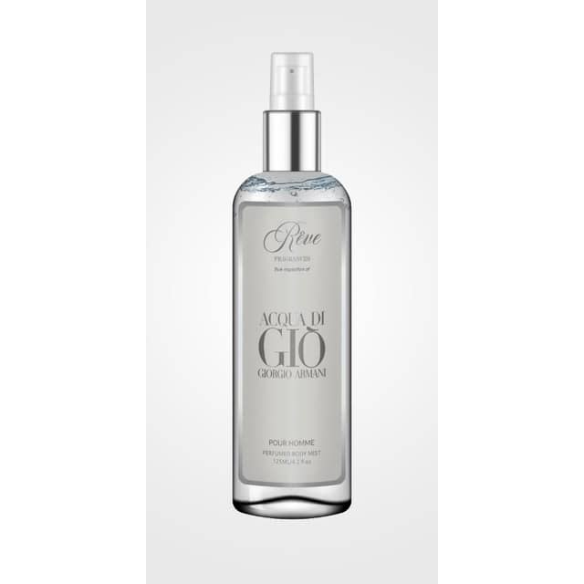 Giorgio Armani Acqua Di Gio Body Mist By Reve Fragrances 125ml