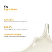 One Skin Peel Perfect AHA 15% + BHA 2%, Turmeric Extract 30ml - image 3