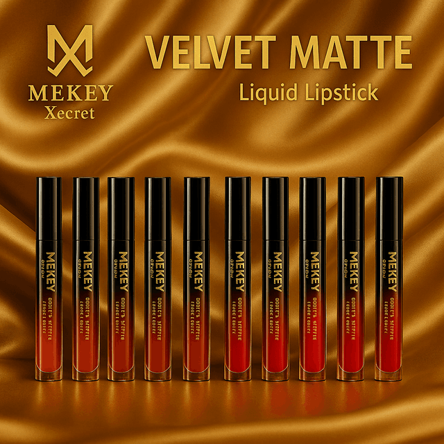 Mekey Xecret Velvet Matte Liquid Lip Gloss