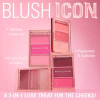 Revolution Blush Icon Palette Authentic Peach - image 2