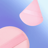 Bleuface Powder Puffs Triangle - image 2