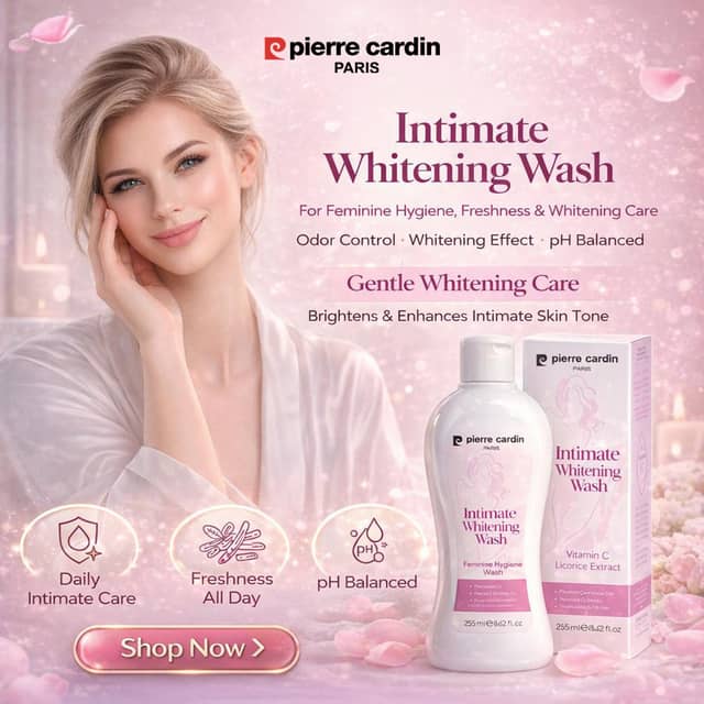 Pierre Cardin Paris Intimate Whitening Wash 255ml