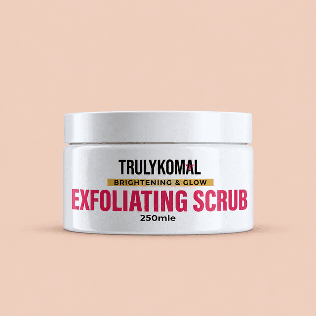 Truly Komal Brightening & Glow Exfoliating Scrub 250ml