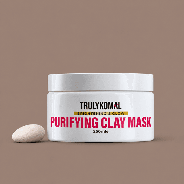 Truly Komal Brightening & Glow Purifying Clay Mask 250ml