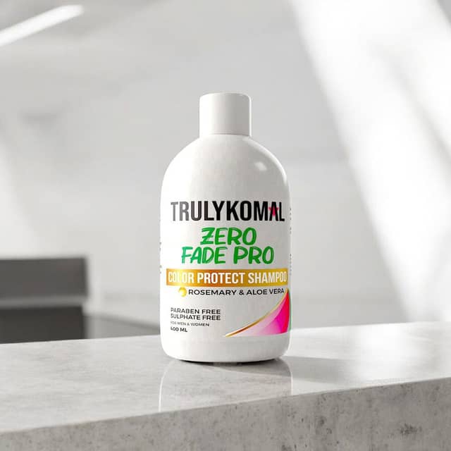 Truly Komal  Zero Fade Pro Shampoo Zero Fade Pro Shampoo 400ml