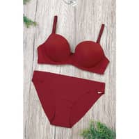 Wonna B Cup Unfilled Underwire Bra & Penty Set 2074