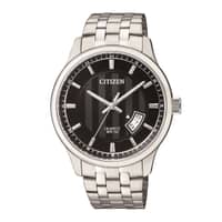 Citizen Stainless Steel Gents Watch BI1050-81E Black