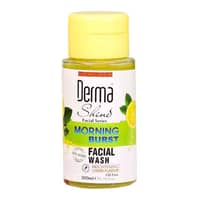 Derma Shine Morning Burst Facial Wash 200ml - Brightening Lemon Flavour