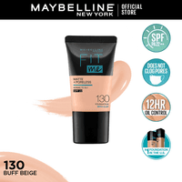 Maybelline New York Fit Me Matte & Poreless Liquid Foundation 18ml - 130 Buff Beige