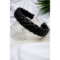 TM Treasures by Meeru Braid Style Hair Band - Black