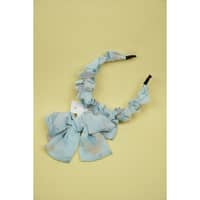 Penguins Baby Girls Hair Band & Clip Set - Blue