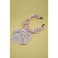 Penguins Baby Girls Hair Band & Clip Set - Pink