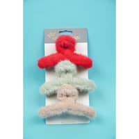 Penguins Korean Style Hair Claw Shark Grab Hair Clip 3 Pcs Set - Multi Colors 02