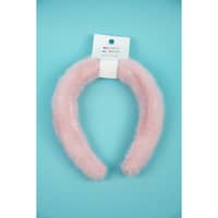 Penguins Girls Fluffy Hair Band - Pink