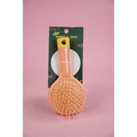 Penguins Kids Hair Brush For Girls - Orange
