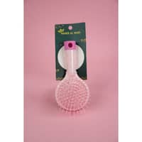 Penguins Kids Hair Brush For Girls - Pink
