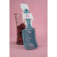 Penguins Detangling Hair Brush - Blue