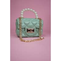 Penguins Mini Sling Bag For Girls - Pistachio