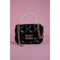 Penguins Mini Sling Bag For Girls - Black