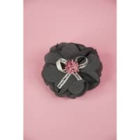 Penguins Girls Flower Hair Catcher - Grey