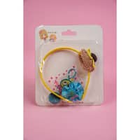 Penguins Baby Girls Hair Styling 3 Pcs Set - Yellow