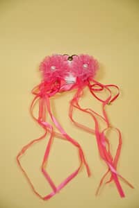 Penguins Baby Girl Hair Clip Pack Of 2 - Fucia