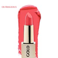 BBA By Suleman 24K Gold & Roses V.02 Lustre Lipstick - Outrageous