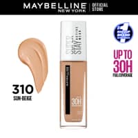 Maybelline New York SuperStay Full Coverage 24H Liquid Foundation - 310 Sun Beige
