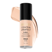 Milani Conceal PLUS Perfect 2 in 1 Foundation PLUS Concealer - Ivory 00AA