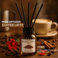 Pierre Cardin Paris Reed Diffuser 110ml - Coffee Latte