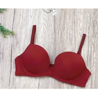 Wonna B Cup Unfilled Underwire Bra & Penty Set 2074 - Red · 36B