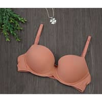 Wonna B Cup Unfilled Underwire Bra & Penty Set 2074 - Dried Rose · 36B
