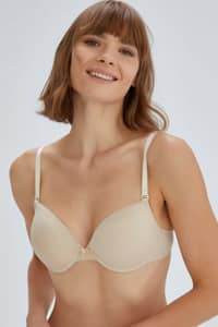 Eros Lingerie Violet Almond Empty Cup Single Bra Ersk120 - Skin · 42C