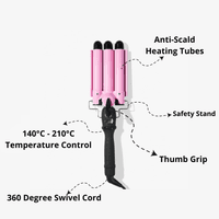 Wavell 3 Barrel Curling Ceramic Waver 32mm - image 2