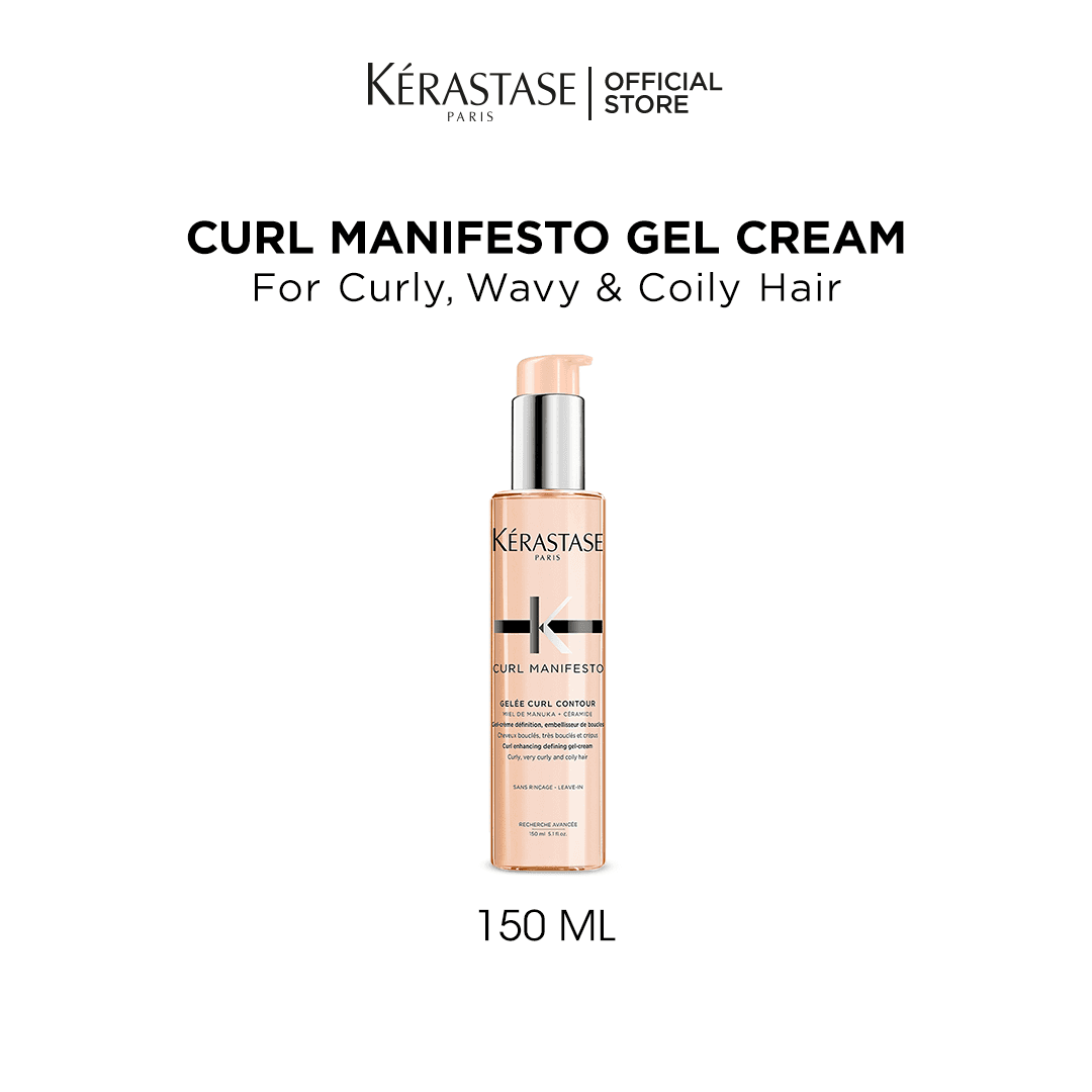 Kerastase Curl Manifesto Gel Cream - Styling for Waves & Curls 150ml