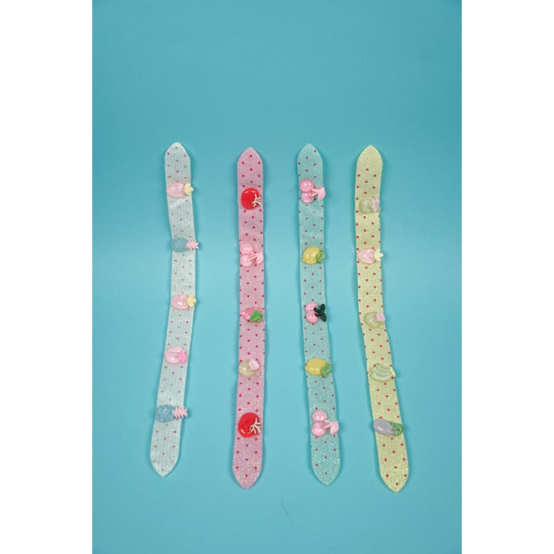 Penguins Baby Girl Multicolor Magic Hair Band Pack Of 4