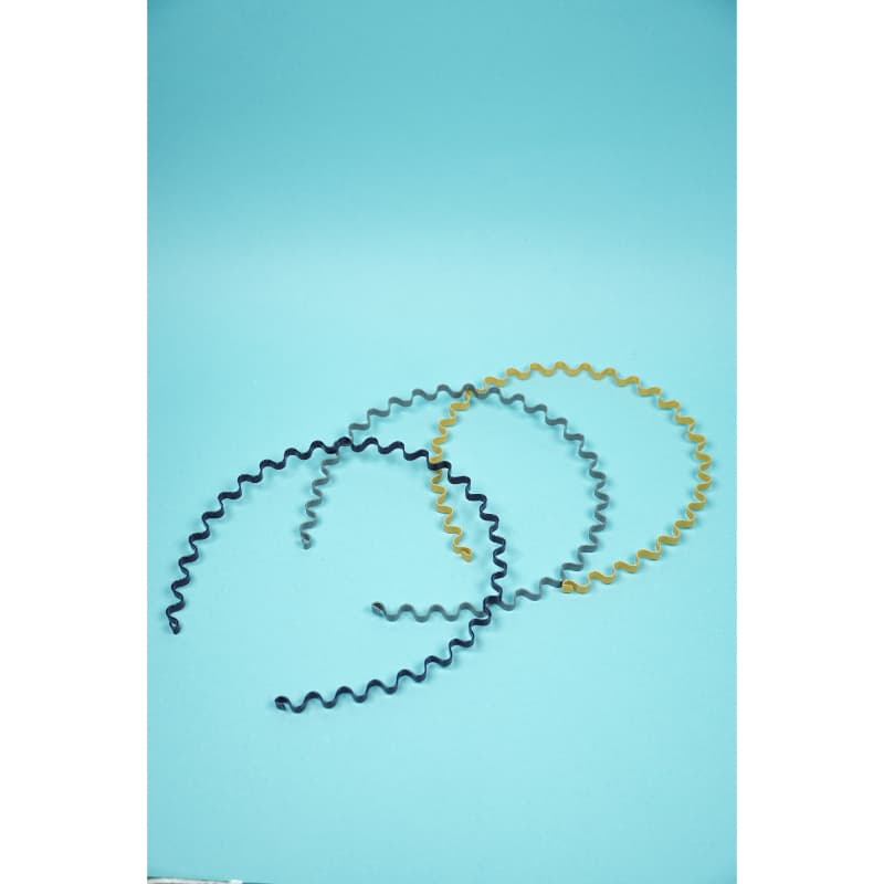 Penguins Wavy Metal Hair Band Pack Of 3