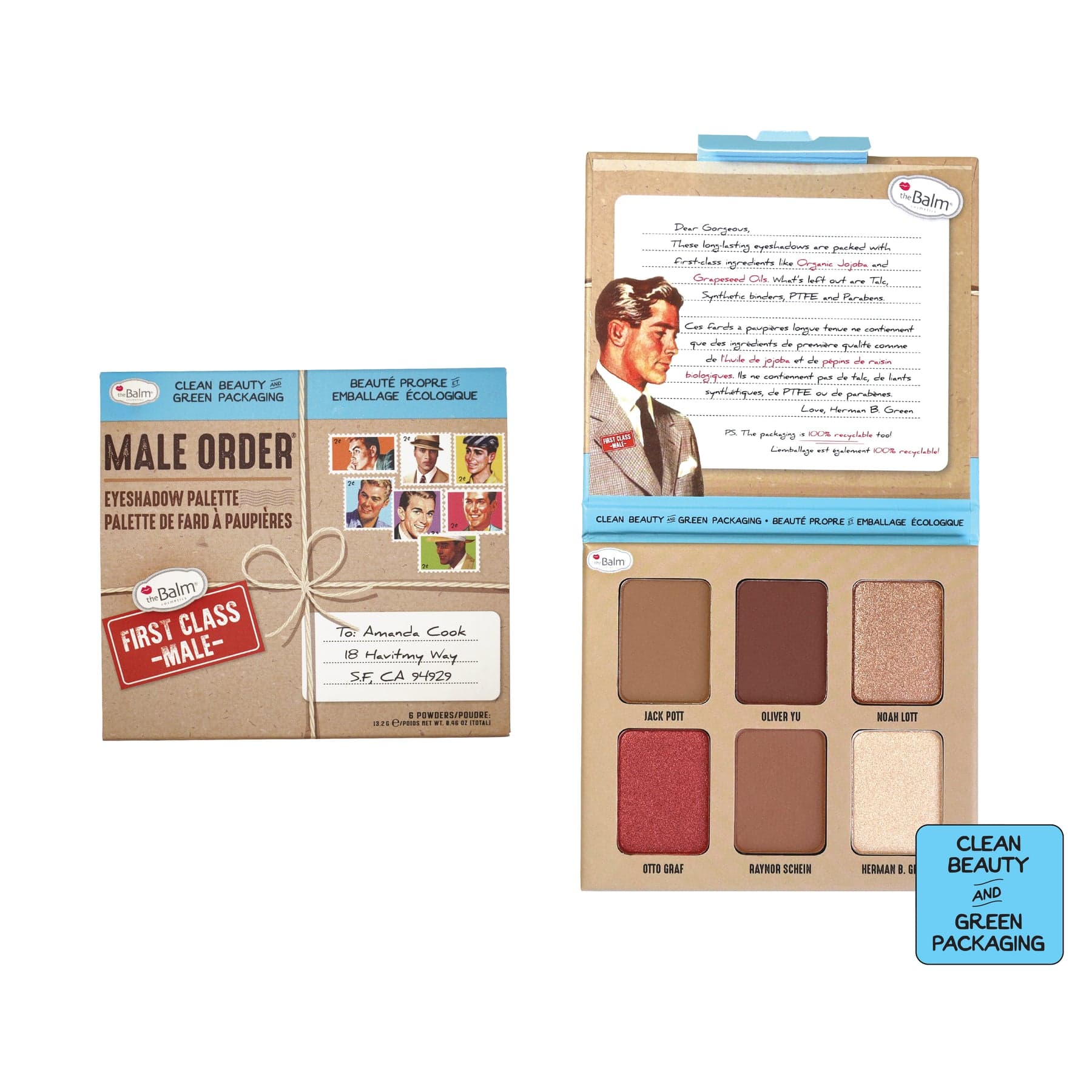 The Balm Male Order - First Class