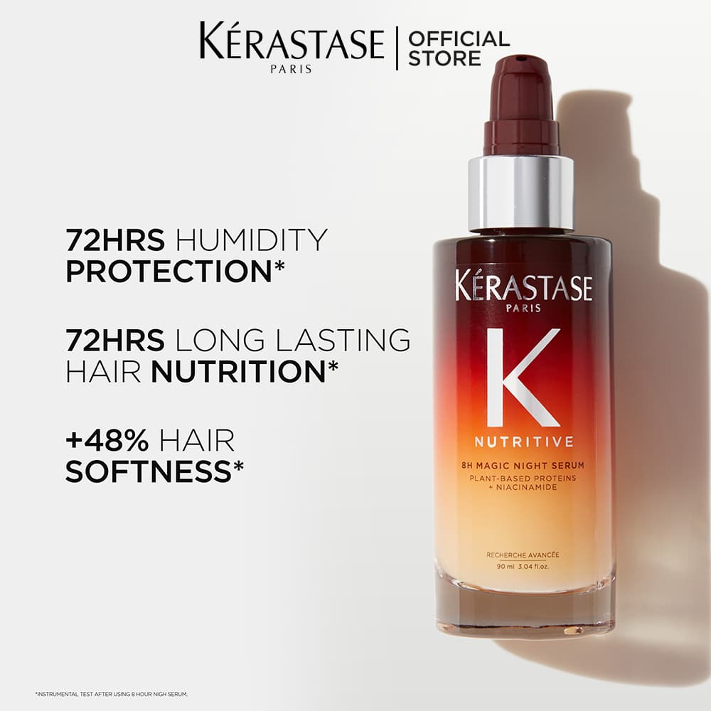 Kerastase Nutritive 8H Magic Night Hair Serum 90ml- For Dry Hair