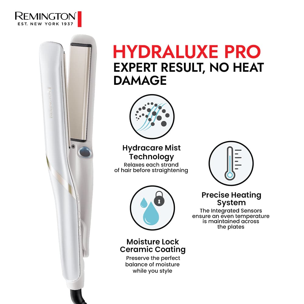 S9001 Remington Hydra Luxe Pro Straightener