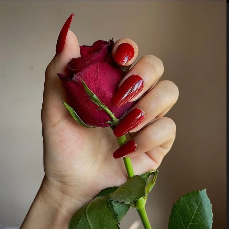 Nail Queen Ruby Royale Nails