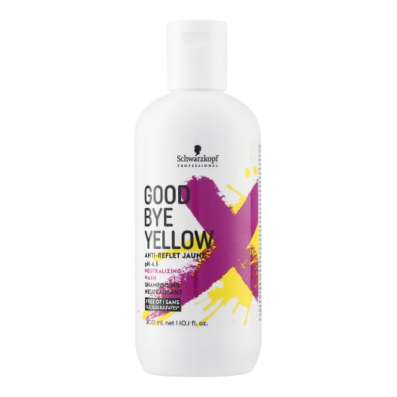 Schwarzkopf Goodbye Yellow Neutralizing Wash Shampoo 300ml