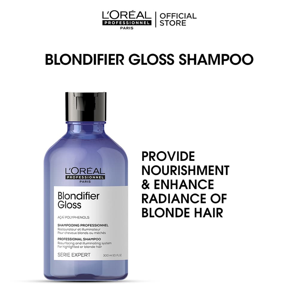 L'Oréal Professionnel Serie Expert Blondifier Shampoo 300ml - For Blonde Hair