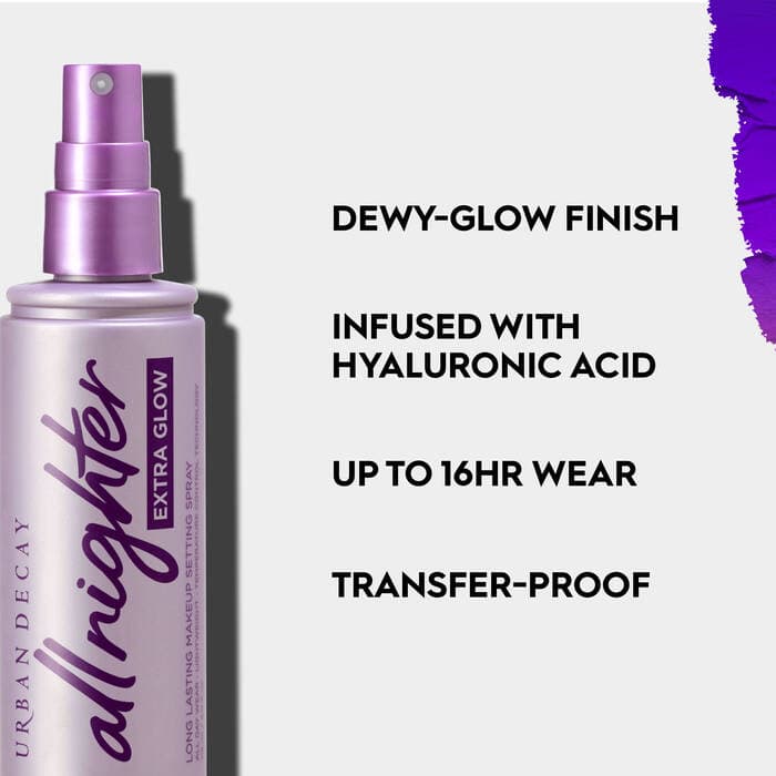 Urban Decay All Nighter Ultra Glow Makeup Setting Spray 118ml
