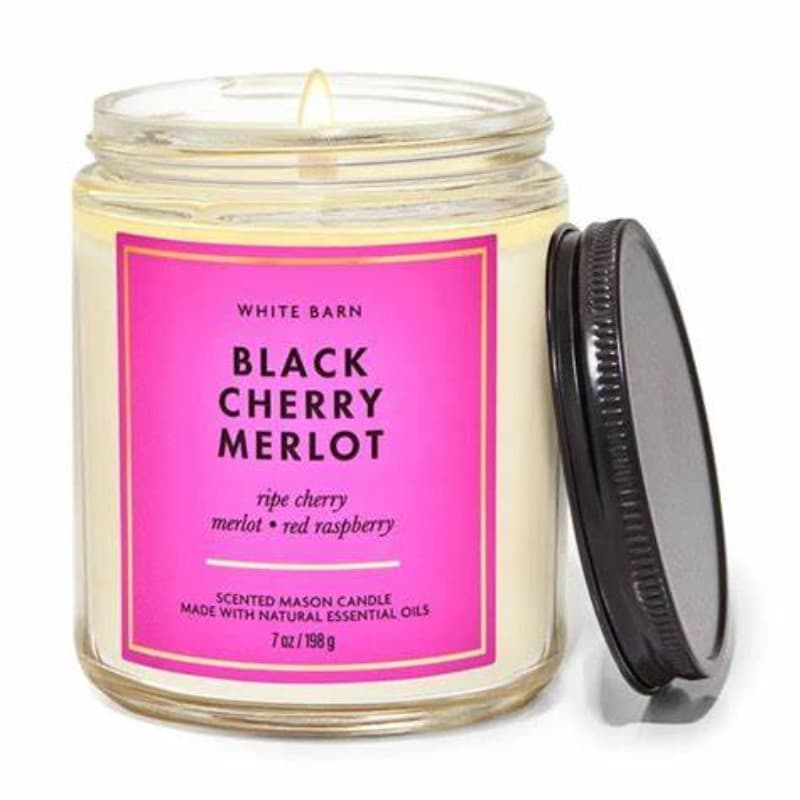 Bath And Body Works Candle Images Black Cherry Merlot198g